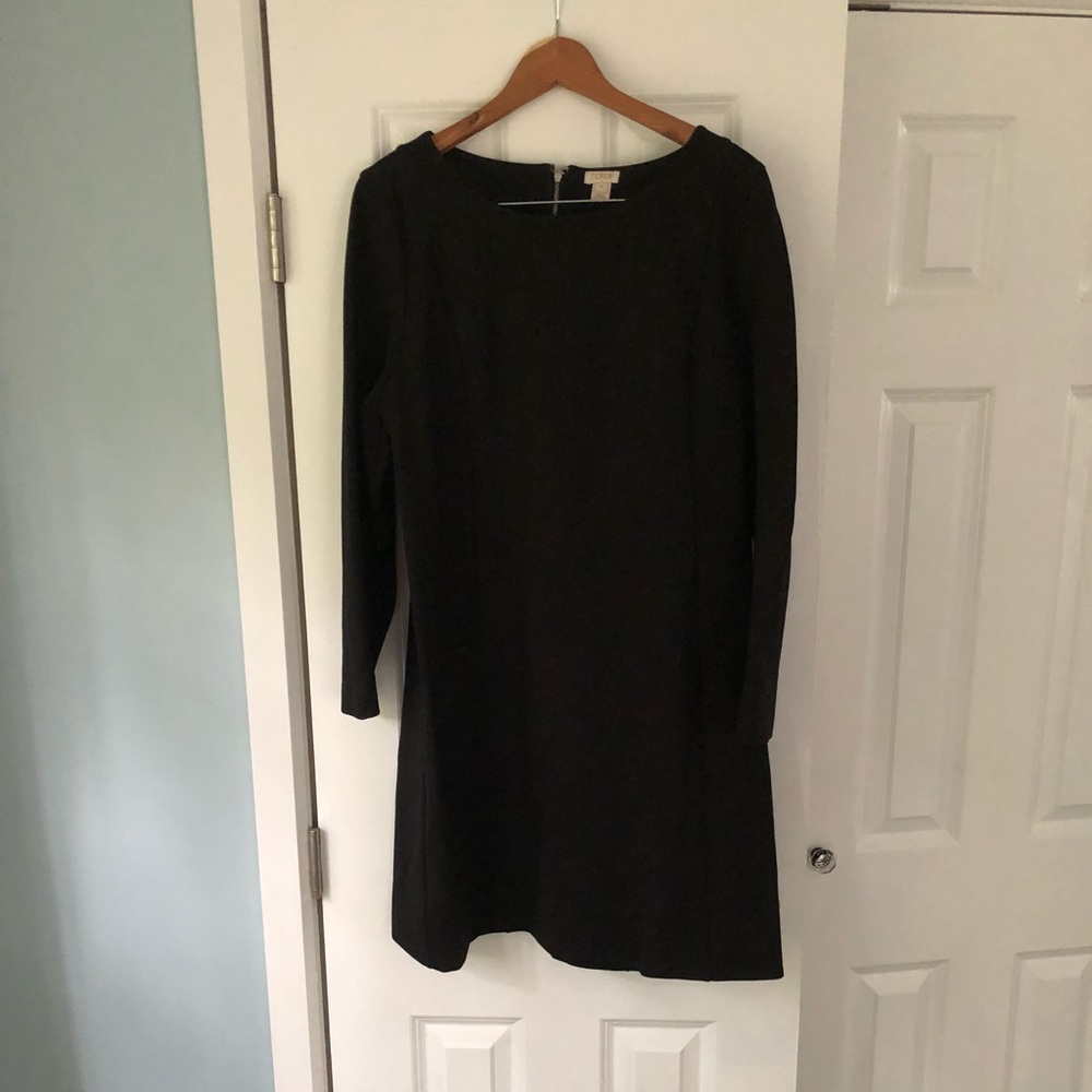 JCrew ponte knit shift dress, size xl